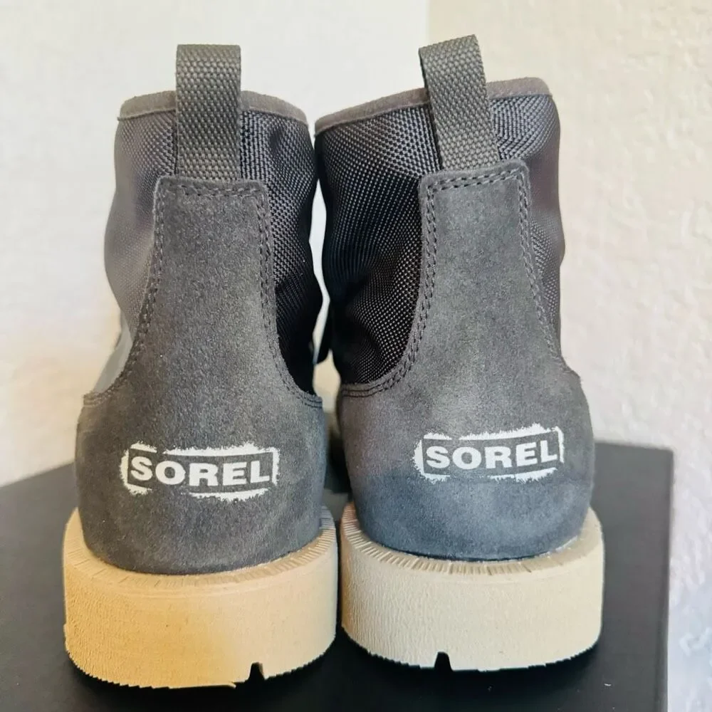 SOREL Caribou OTM Waterproof Chukka Men's Leather Suede Boot, Size 14, Brown NWT
